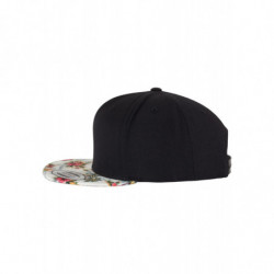 Casquette floral snapback