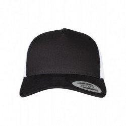 Casquette trucker retro bicolore