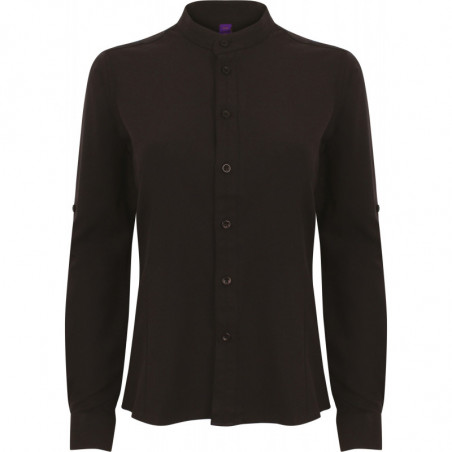 Chemise Femme col Mao