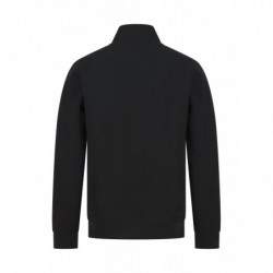 Sweat-shirt col zippé unisexe