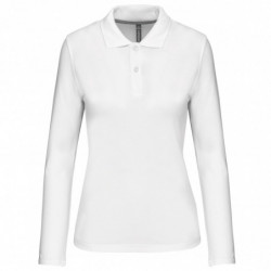 Polo manches longues femme