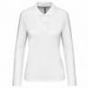 Polo manches longues femme