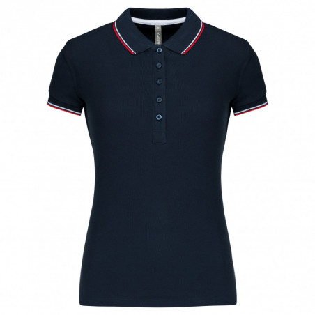 Polo manches courtes femme