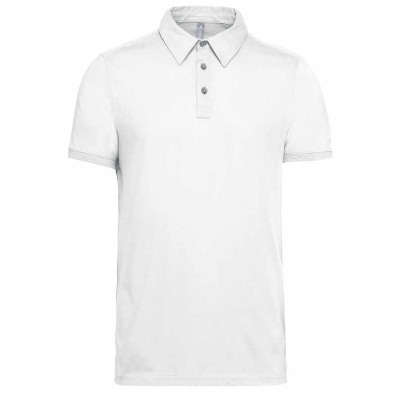 Polo jersey manches courtes homme