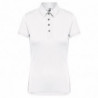 Polo jersey manches courtes femme