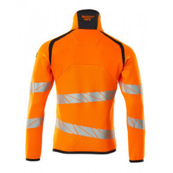 Pull demi-zippé - Premium   Coupe moderne  bicolore  - ACCELERATE SAFE MASCOT®