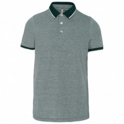 Polo bicolore homme