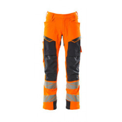 Pantalon avec poches genouillères - ULTIMATE STRETCH   hydrofuge  convient au lavage industriel  - ACCELERATE SAFE MASCOT®