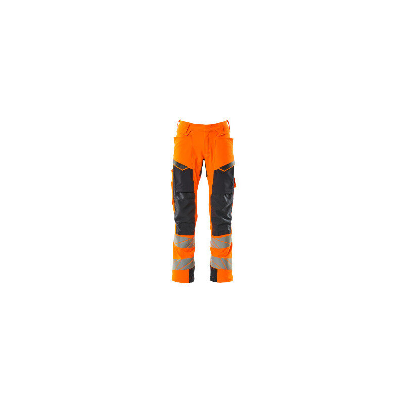 Pantalon avec poches genouillères - ULTIMATE STRETCH   hydrofuge  convient au lavage industriel  - ACCELERATE SAFE MASCOT®