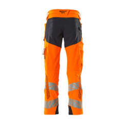 Pantalon avec poches genouillères - ULTIMATE STRETCH   hydrofuge  convient au lavage industriel  - ACCELERATE SAFE MASCOT®