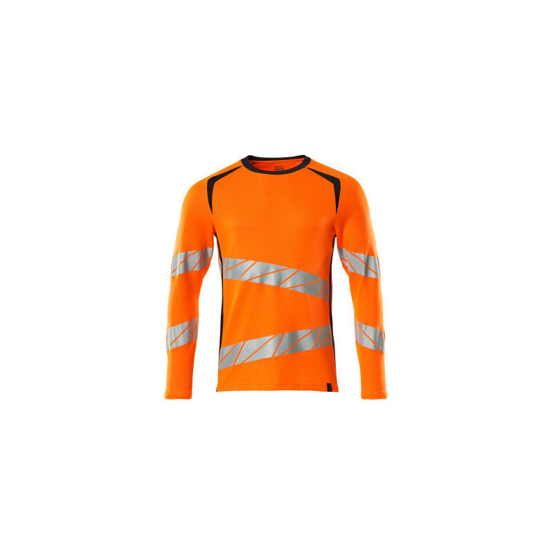 T-shirt, manches longues - Premium   Coupe moderne  bicolore  - ACCELERATE SAFE MASCOT®