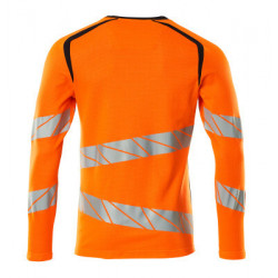 T-shirt, manches longues - Premium   Coupe moderne  bicolore  - ACCELERATE SAFE MASCOT®