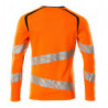 T-shirt, manches longues - Premium   Coupe moderne  bicolore  - ACCELERATE SAFE MASCOT®