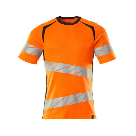 T-shirt - Premium   Coupe moderne  bicolore  - ACCELERATE SAFE MASCOT®