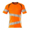 T-shirt - Premium   Coupe moderne  bicolore  - ACCELERATE SAFE MASCOT®