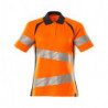 Polo - Premium   Coupe femme  bicolore  - ACCELERATE SAFE MASCOT®