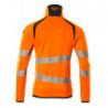 Pull polaire zippé - Coupe moderne   bicolore  - ACCELERATE SAFE MASCOT®