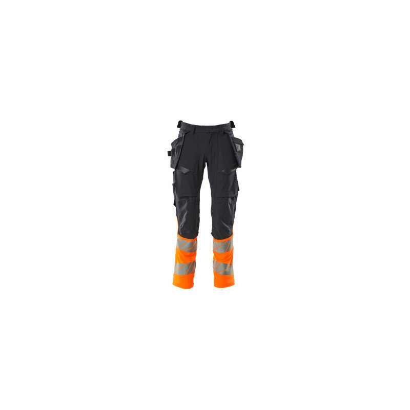 Pantalon avec poches flottantes - ULTIMATE STRETCH   hydrofuge  bicolore  - ACCELERATE SAFE MASCOT®