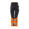 Pantalon avec poches genouillères - Coupe femme DIAMOND   ULTIMATE STRETCH  hydrofuge - ACCELERATE SAFE MASCOT®