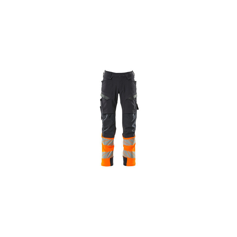 Pantalon avec poches genouillères - ULTIMATE STRETCH   hydrofuge  convient au lavage industriel  - ACCELERATE SAFE MASCOT®