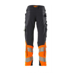 Pantalon avec poches genouillères - ULTIMATE STRETCH   hydrofuge  convient au lavage industriel  - ACCELERATE SAFE MASCOT®