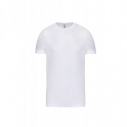 T-shirt col rond manches courtes homme