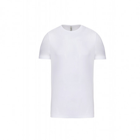 T-shirt col rond manches courtes homme