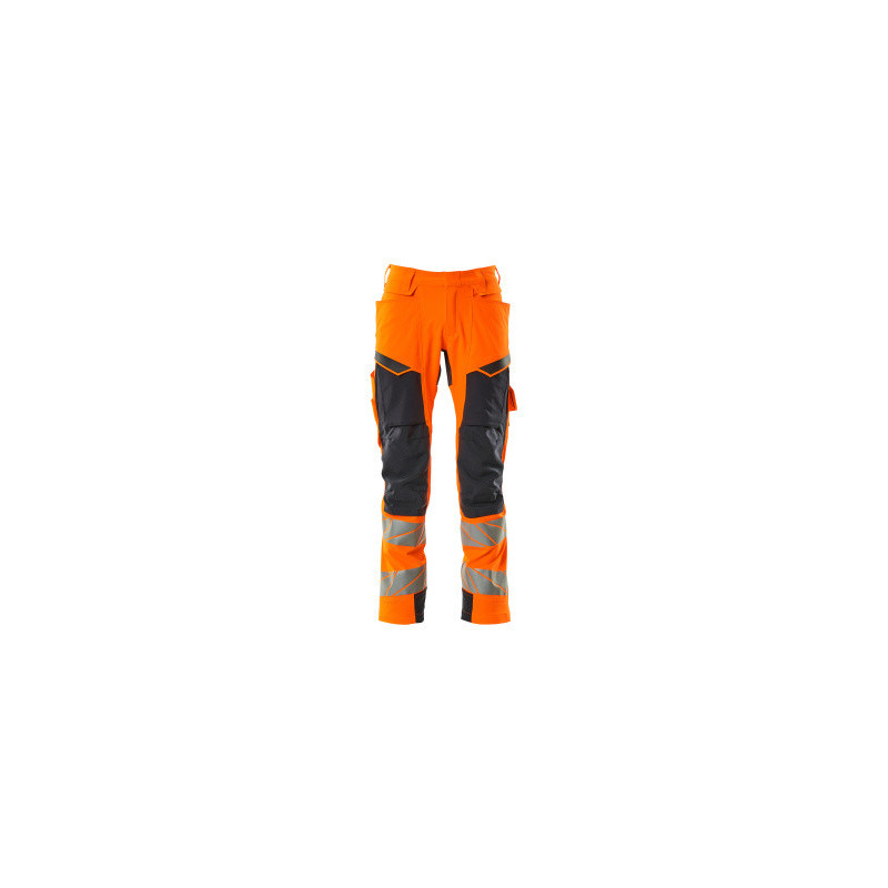 Pantalon avec poches genouillères - ULTIMATE STRETCH   hydrofuge  bicolore - ACCELERATE SAFE MASCOT®