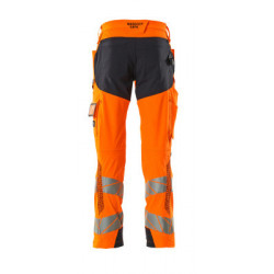 Pantalon avec poches genouillères - ULTIMATE STRETCH   hydrofuge  bicolore - ACCELERATE SAFE MASCOT®