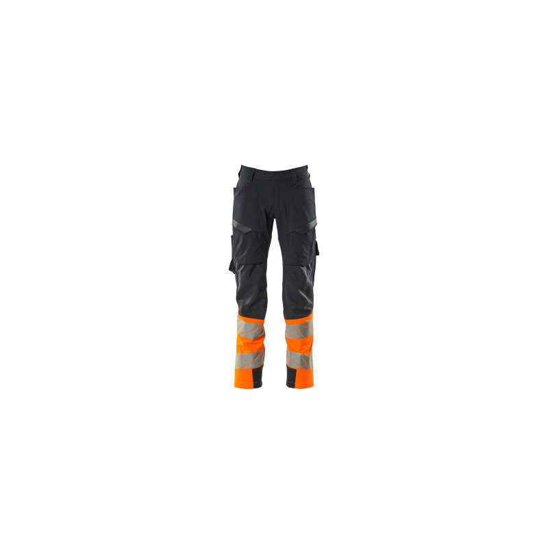 Pantalon avec poches cuisse - ULTIMATE STRETCH   hydrofuge  bicolore - ACCELERATE SAFE MASCOT®