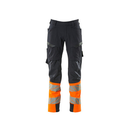 Pantalon avec poches cuisse - ULTIMATE STRETCH   hydrofuge  bicolore - ACCELERATE SAFE MASCOT®