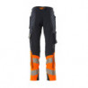 Pantalon avec poches cuisse - ULTIMATE STRETCH   hydrofuge  bicolore - ACCELERATE SAFE MASCOT®