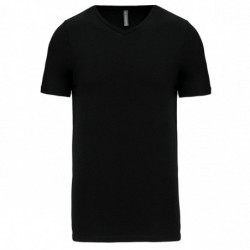 T-shirt manches courtes col V homme