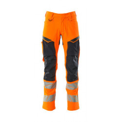 Pantalon avec poches genouillères - ULTIMATE STRETCH   hydrofuge  bicolore  - ACCELERATE SAFE MASCOT®