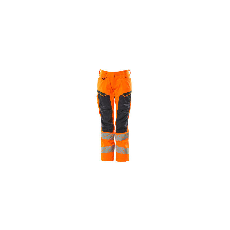 Pantalon avec poches genouillères - Coupe femme DIAMOND   Stretch Zones  bicolore  - ACCELERATE SAFE MASCOT®