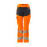 Pantalon avec poches genouillères - Coupe femme DIAMOND   Stretch Zones  bicolore  - ACCELERATE SAFE MASCOT®