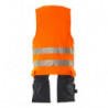 Gilet porte-outils - ULTIMATE STRETCH   hydrofuge  bicolore  - ACCELERATE SAFE MASCOT®