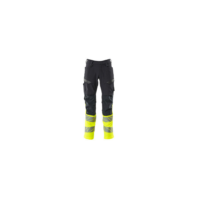 Pantalon avec poches genouillères - ULTIMATE STRETCH   hydrofuge  bicolore  - ACCELERATE SAFE MASCOT®