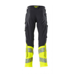 Pantalon avec poches genouillères - ULTIMATE STRETCH   hydrofuge  bicolore  - ACCELERATE SAFE MASCOT®