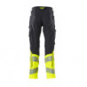 Pantalon avec poches genouillères - ULTIMATE STRETCH   hydrofuge  bicolore  - ACCELERATE SAFE MASCOT®