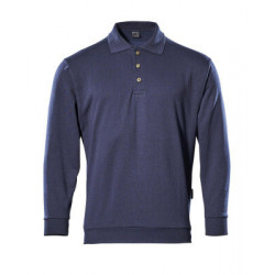 Sweatshirt polo - Premium   coupe classique  - CROSSOVER MASCOT®