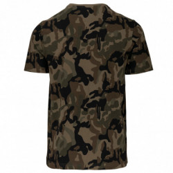 T-shirt camo manches courtes homme