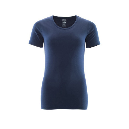 T-shirt - Basic   Coupe femme  Encolure en V  - CROSSOVER MASCOT®