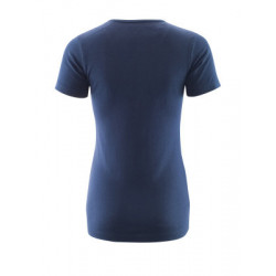 T-shirt - Basic   Coupe femme  Encolure en V  - CROSSOVER MASCOT®