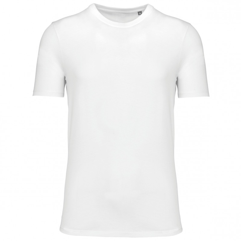 T-shirt col rond manches courtes unisexe