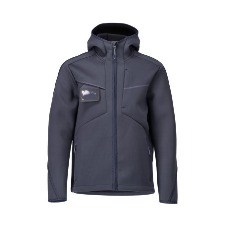 Veste Softshell avec capuche - respirant   hydrofuge  Coupe moderne - CUSTOMIZED MASCOT®