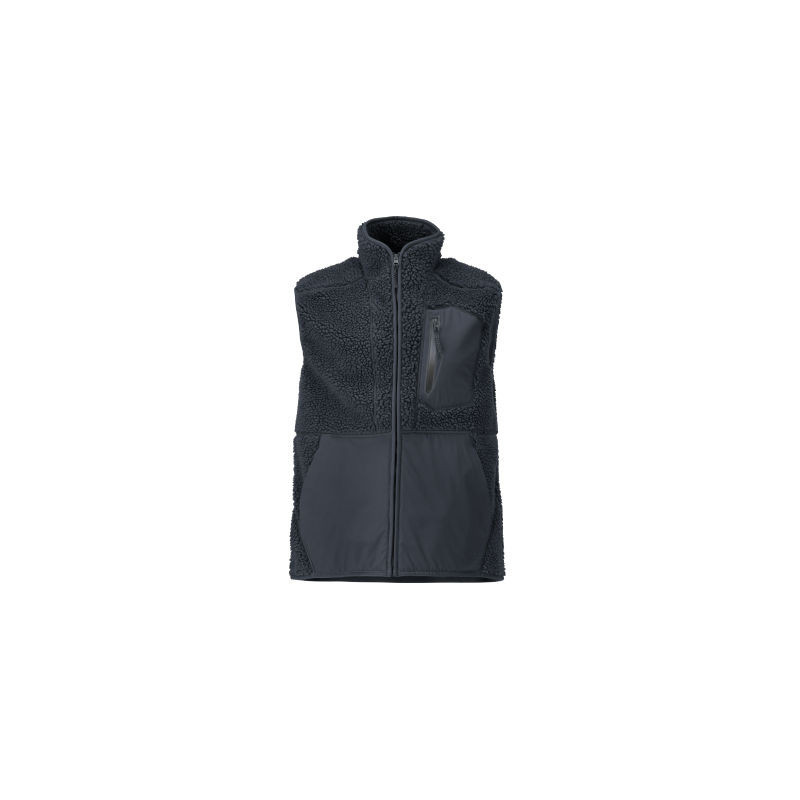 Gilet fourrure zippé - Coupe moderne   - CUSTOMIZED MASCOT®