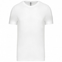 T-shirt col rond manches courtes homme