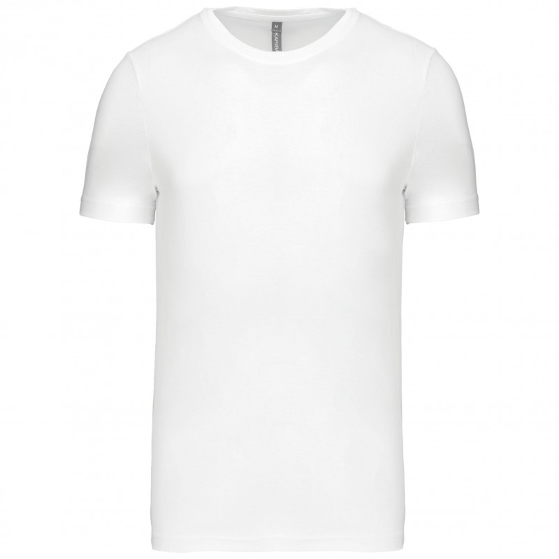 T-shirt col rond manches courtes homme