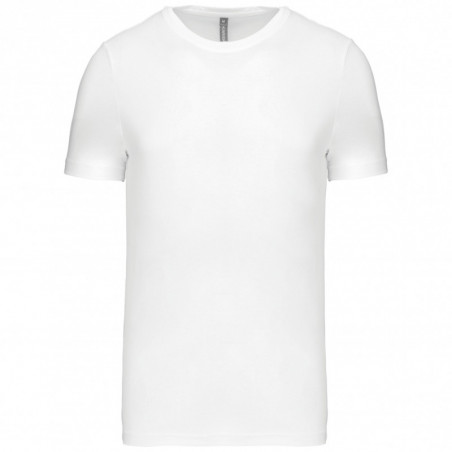 T-shirt col rond manches courtes homme